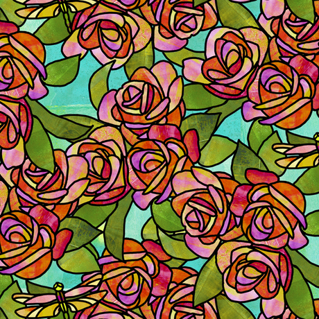 STAINED GLASS GARDEN     